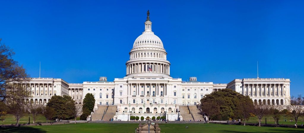 United States Capitol in Washington D.C. seat of the NDAA and CAS.